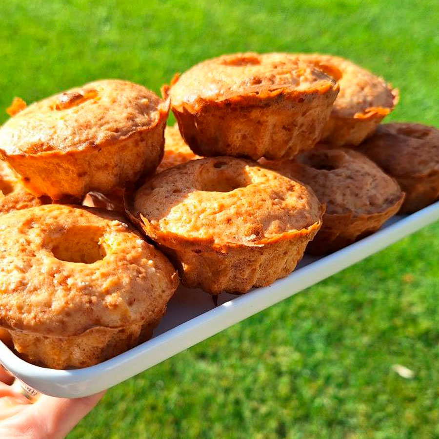 Das Einfachste Rezept für Kürbismuffins zum Tee