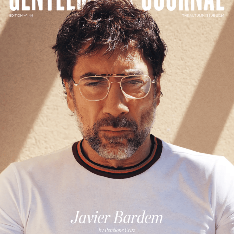 Javier Bardem opened up about meeting his wife, Penelope Cruz, and she photographed him in a photoshoot