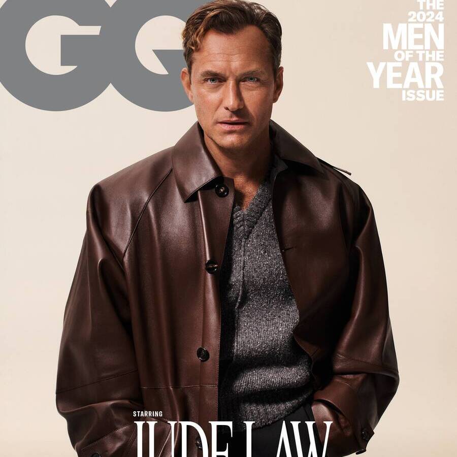 Charming Jude Law on the Cover of GQ