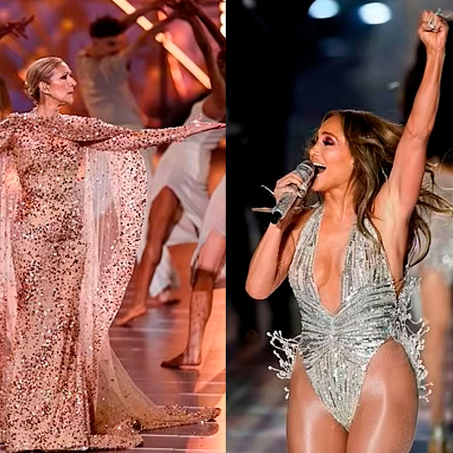 Jennifer Lopez and Celine Dion Shine at the AMAs 2024