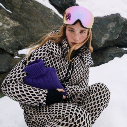 Zara: style at its peak, or how to be the most fashionable on the slopes