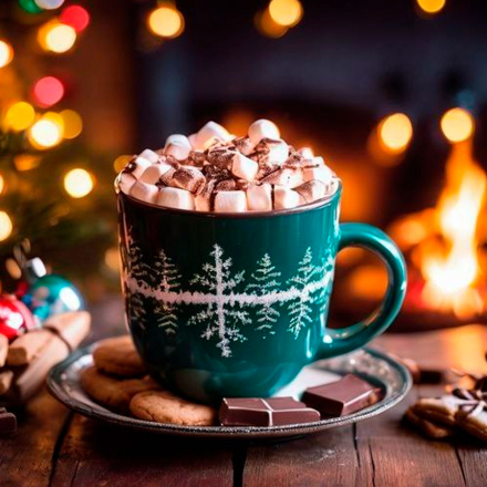 Dolce piacere con marshmallow: Bevanda calda di Natale