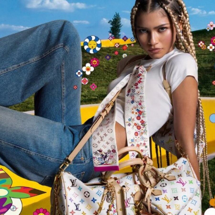 Zendaya, Louis Vuitton, and Murakami's Art: A Fashion Duo That Took the Internet by Storm