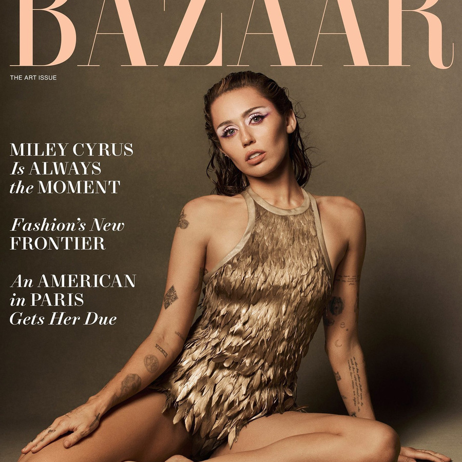 Miley Cyrus: La rivelazione dell’anno sulla copertina di Harper’s Bazaar US