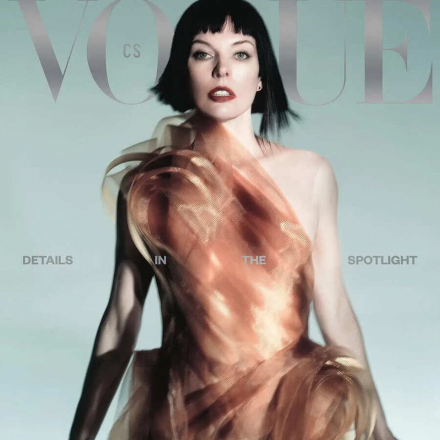 Milla Jovovich: Forever Young and Stylish on the Cover of Vogue Czechoslovakia