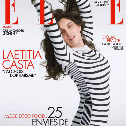 Laetitia Casta en Dior: El encanto de Francia en las páginas de Elle