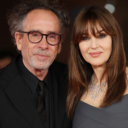 Monica Bellucci and Tim Burton Split