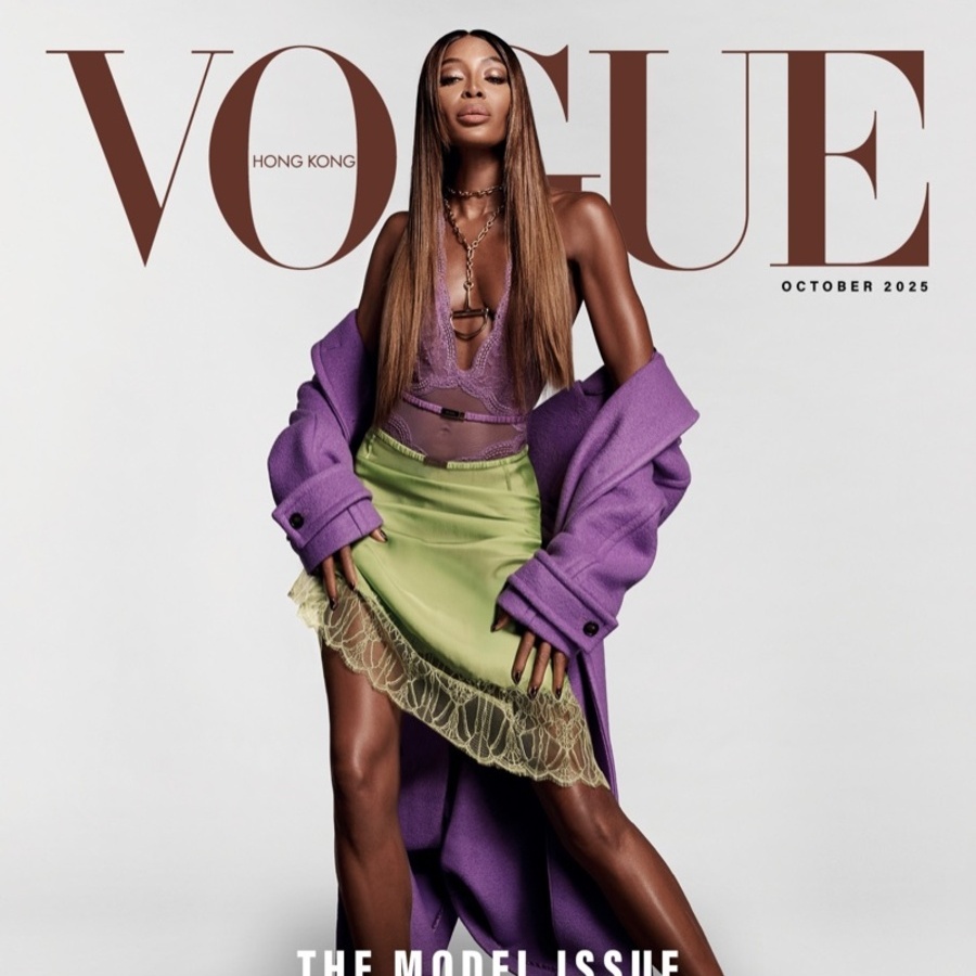 Naomi Campbell pour Vogue Hong Kong : 40 ans dans la mode et pas une seconde d’ennui