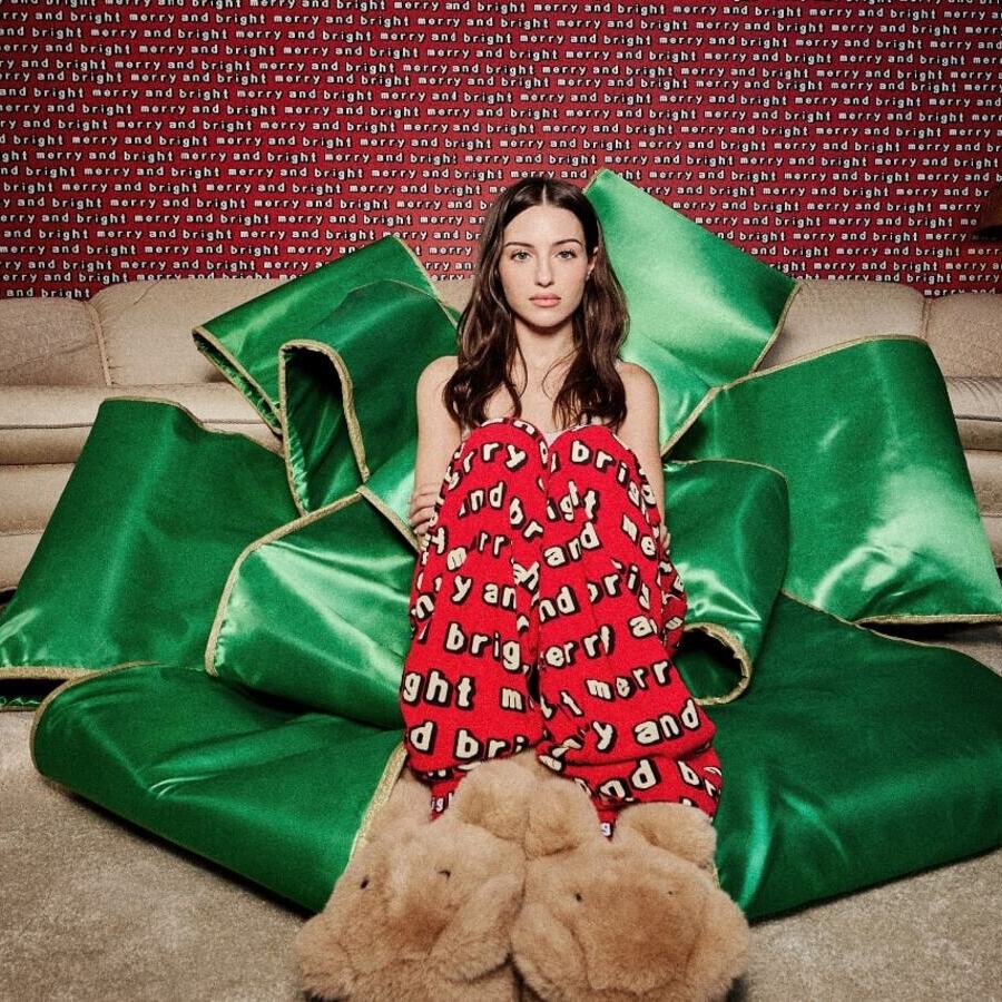 SKIMS Takes Over the Holiday Season: Madeline Argy and North West in the Festive Capsule