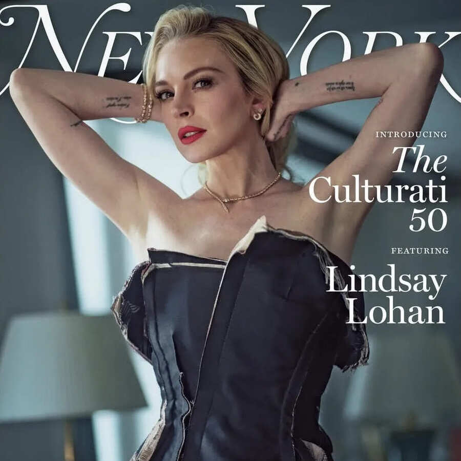 Lindsay Lohan Returns to the Cultural Spotlight: New York Cover and The Culturati 50