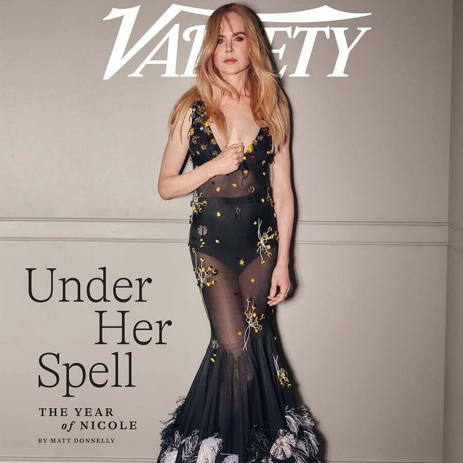 Nicole Kidman dans le nouveau numéro de Variety : élégance, sincérité et force après 50 ans