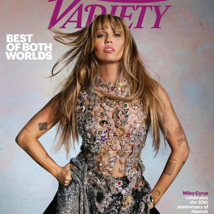 Miley Cyrus en couverture du numéro de mars de Variety