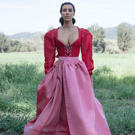Kim Kardashian Becomes a Modern Marie Antoinette